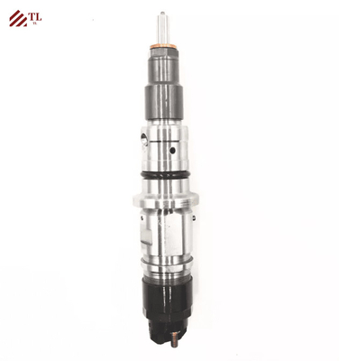 % 100 sürünen kazma makinesi motor parçaları QSL9 QSC8 için Common Rail dizel yağ yakıt enjeksiyonu3