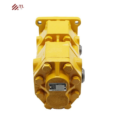 Shantui Bulldozer SD16 Müşteriye gerekli olan solenoid valfiyle 16T-70-10000 çift katlı pompa