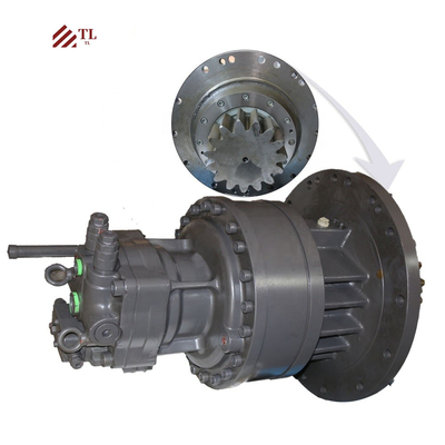 Kazı makinesi Rotary Reducer Assy 11212237 Hidrolik Son Sürüş Montajı M5X180CHB-10A-4EB/270-169